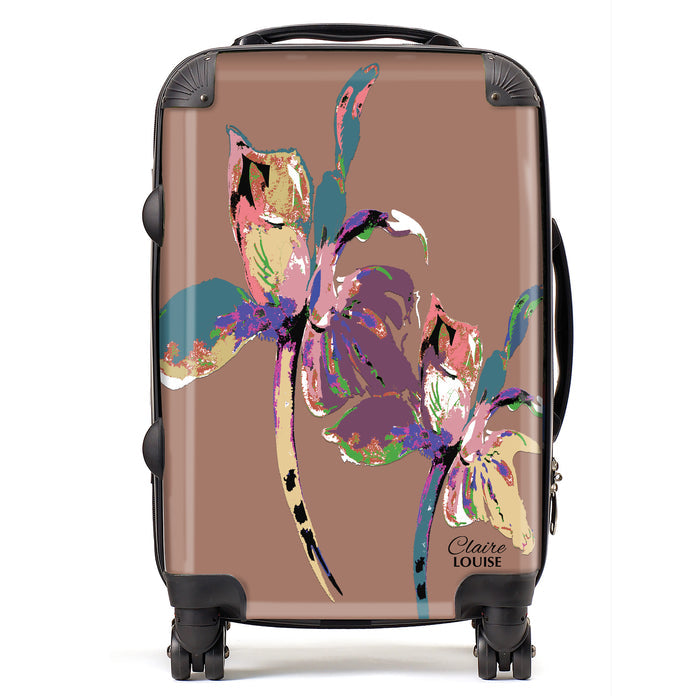 Mocha Mousse Iris Suitcase Collection
