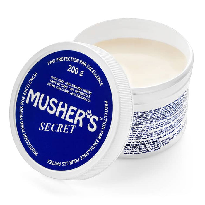 Musher’s Secret Dog Paw Wax – All Season Paw Protection Balm (7 oz / 200g)
