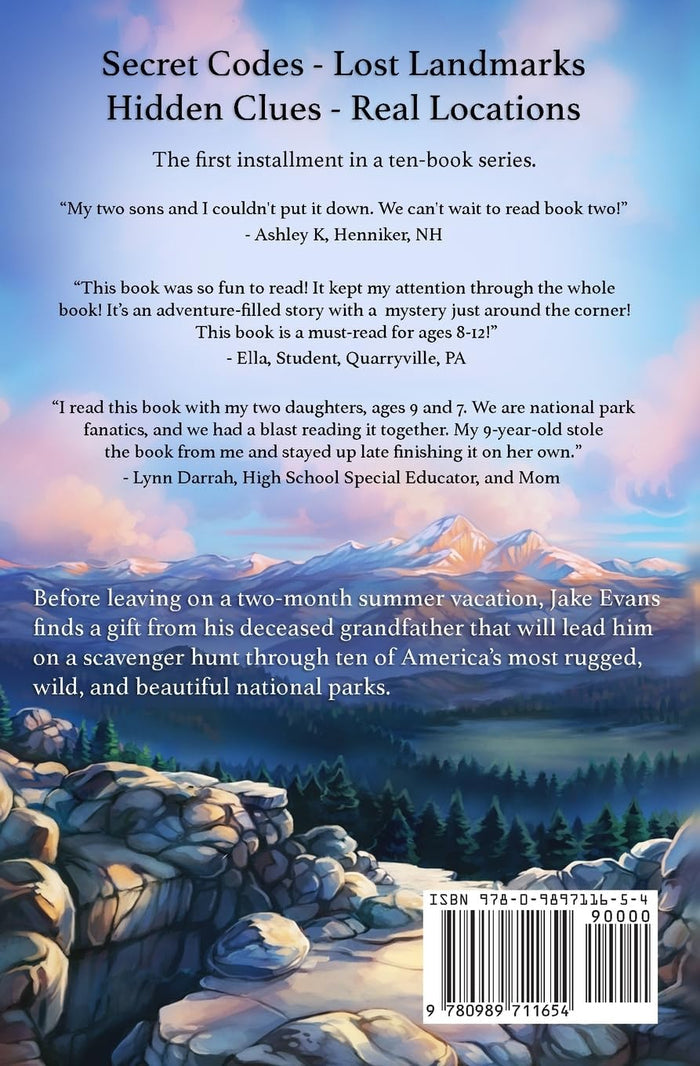 Mystery in Rocky Mountain National Park Book Series