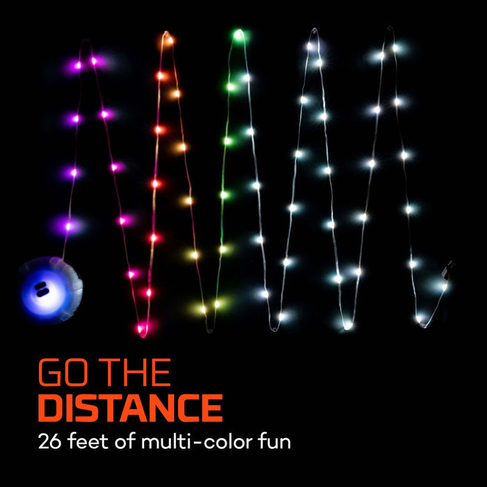 NEBO LUNA 400+ Rechargeable Lantern & Color String Light