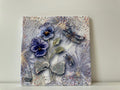 Pansies Wedding Tile Coaster