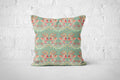 Peach Daisies Garden Blooms Cushion