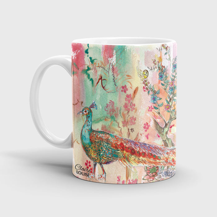 Peacock Ceramic Mug
