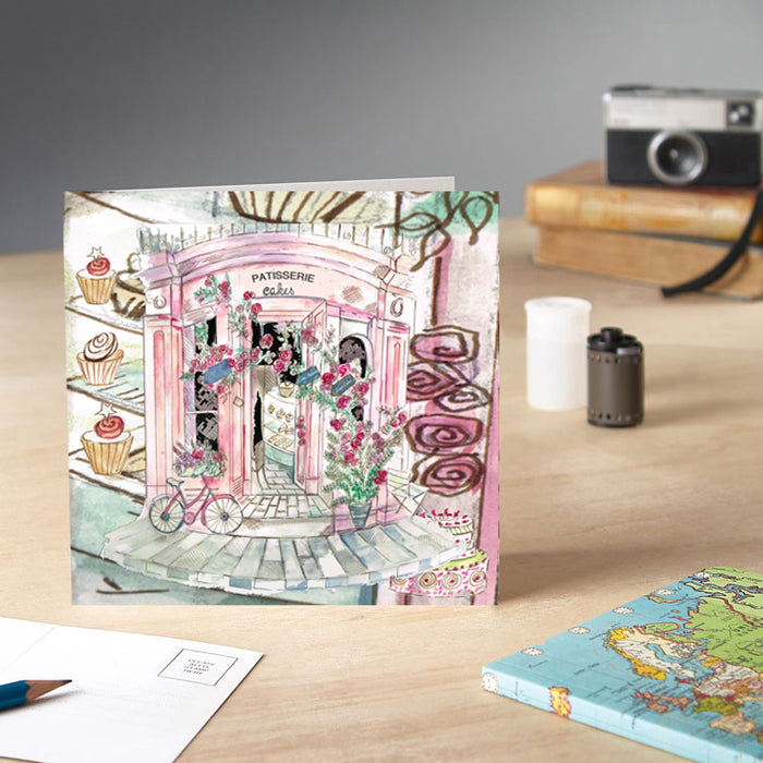 Peggy Porschen inspired Greetings Card - Pack of 6