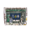 Penguin In The City Cosmetic Bag