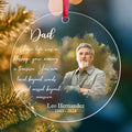 Personalized Memorial Christmas Ornaments | Your Life Was a Blessing Ornament Picture