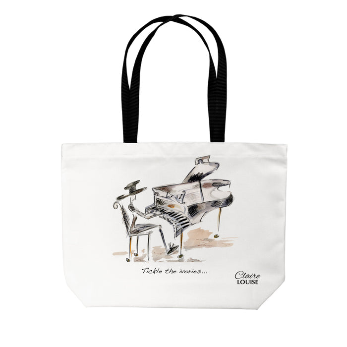 Piano Music double sided print shopper