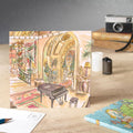 Piano Room At The Ritz Greeting Card - Pack of 6