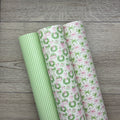 Pink Christmas Toile Set