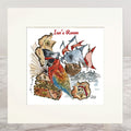 Pirates Personalised Mounted Print