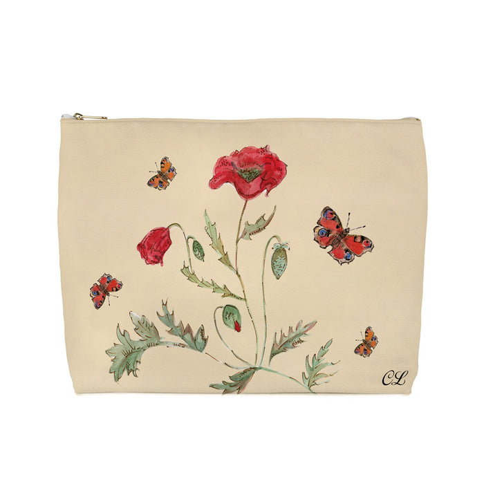 Poppies Cosmetic Bag