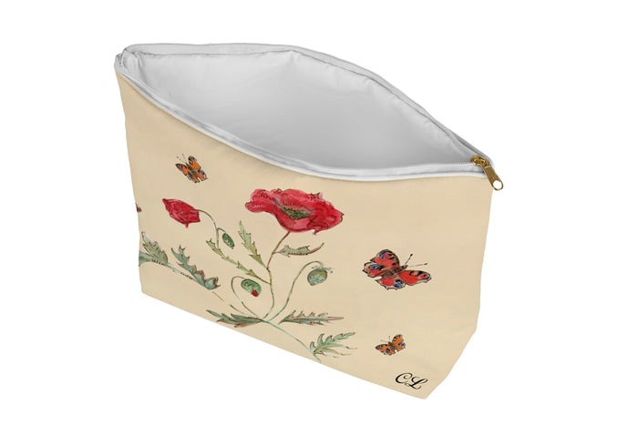 Poppies Cosmetic Bag