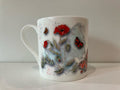 Poppies Fine Bone China Mug