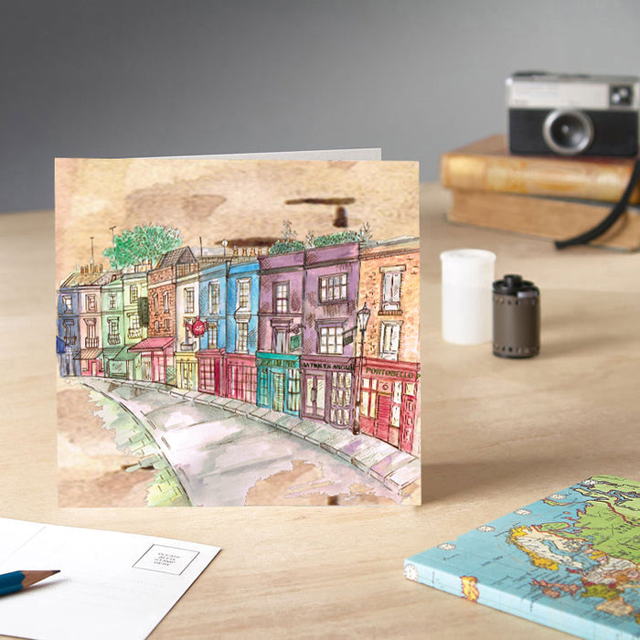 Portobello Road Greetings Card - Pack of 6