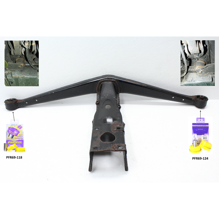 Powerflex Rear Diff Outrigger Bushings 2002-2007 WRX/STI
