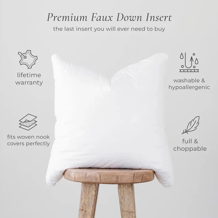 Premium Faux Down Insert-18"
