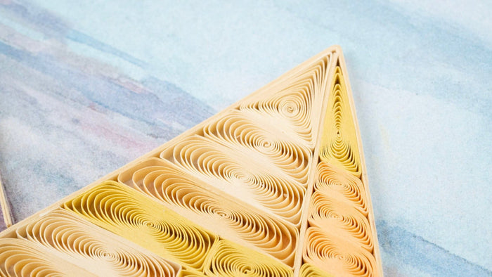 Pyramids of Giza Quilling Card