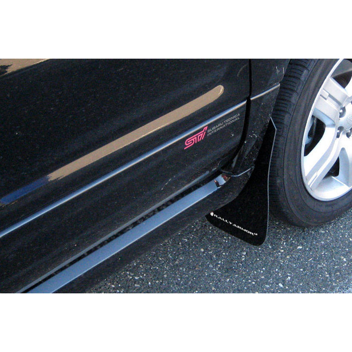 Rally Armor UR Mud Flaps White Logo