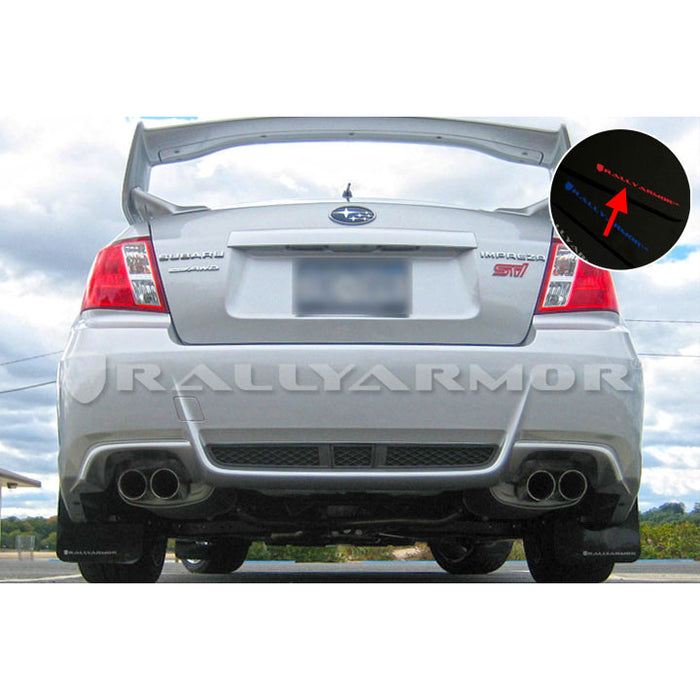Rally Armor UR Mud Flaps Red Logo