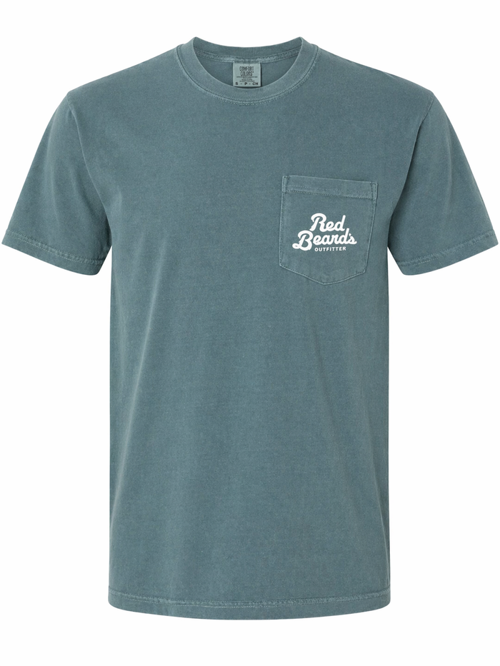 RBO Crichton Leprechaun Amateur Sketch Tee - Green Comfort Colors Shirt