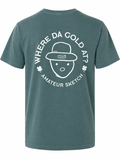 RBO Crichton Leprechaun Amateur Sketch Tee - Green Comfort Colors Shirt