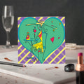 Retro Cafe Greeting Card - Pack of 6