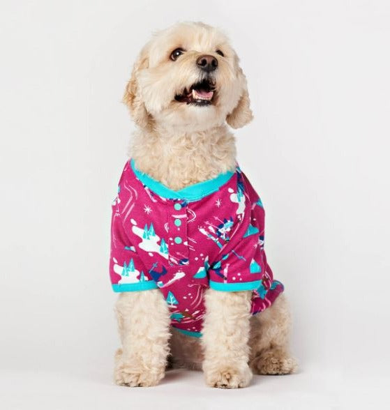 RetroSkiPinkPajamaDogPuppyOutdoorCoatJacketOCanada