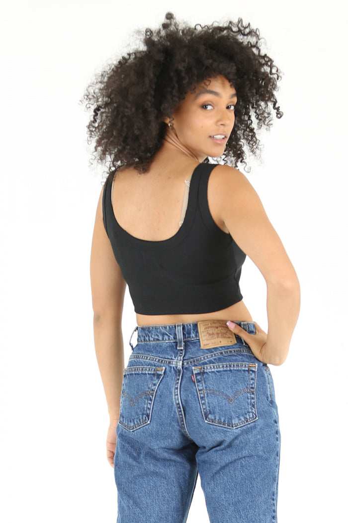 Rib Knit Crop Top