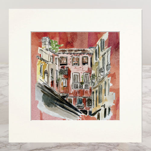 Rustic Venetia Mounted Prints