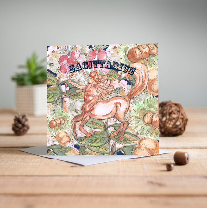 Sagittarius Greetings Card - Pack of 6