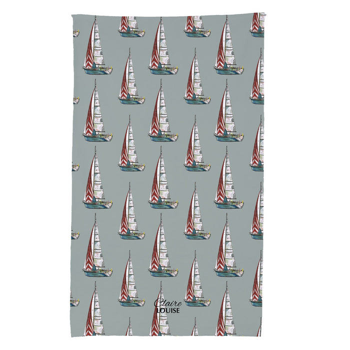 Sailing Tea Towel