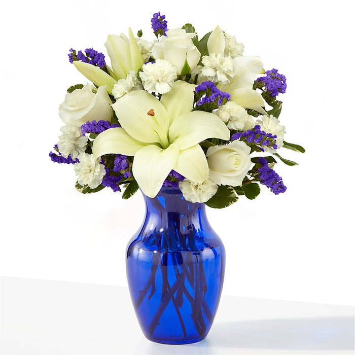 Sapphire Rush Bouquet – BUEHLER'S FLORAL, Wooster OH