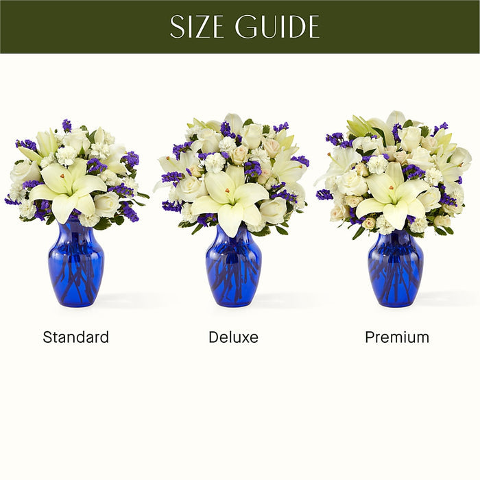 Sapphire Rush Bouquet – BUEHLER'S FLORAL, Wooster OH