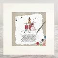Sausage Roll Mounted Print