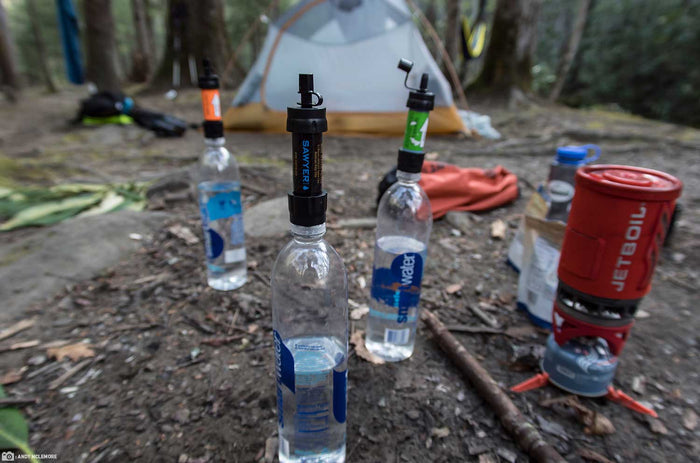 Sawyer Mini Water Filter for Backpacking, Camping, and Hiking