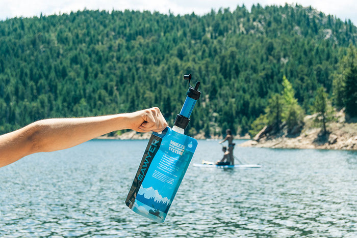 Sawyer Mini Water Filter for Backpacking, Camping, and Hiking