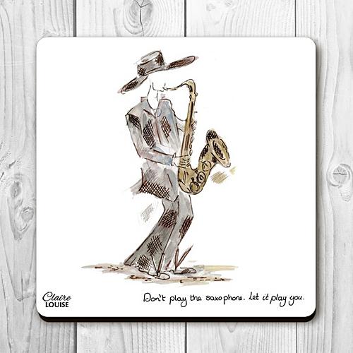 Saxophone Coaster