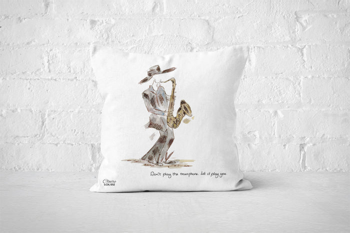 Saxophonist Cushion