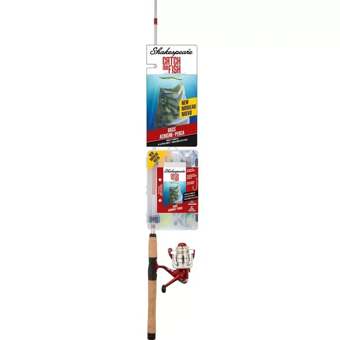 Shakespeare Catch More Fish Bass Spinning Reel