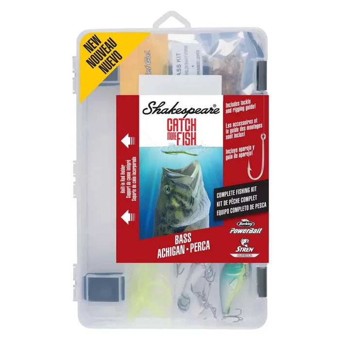 Shakespeare Catch More Fish Bass Spinning Reel
