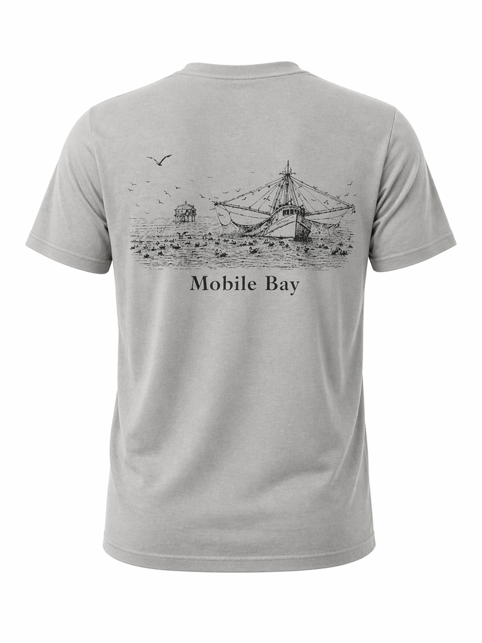 Shrimp Boat T-Shirt – Coastal Alabama Design