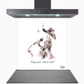Sing your heart out Kitchen Glass Splashback