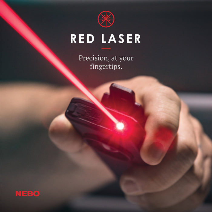 Slim+ Rechargeable Flashlight/Worklight/Laser Pointer/Powerbank