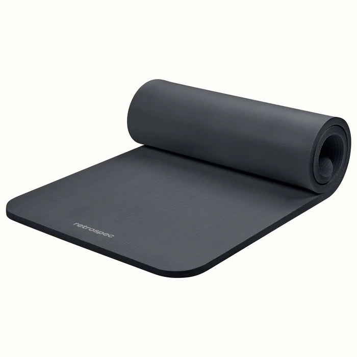 Solana 1” Yoga Mat – Ultra Thick XL Exercise Mat with Carrying Strap