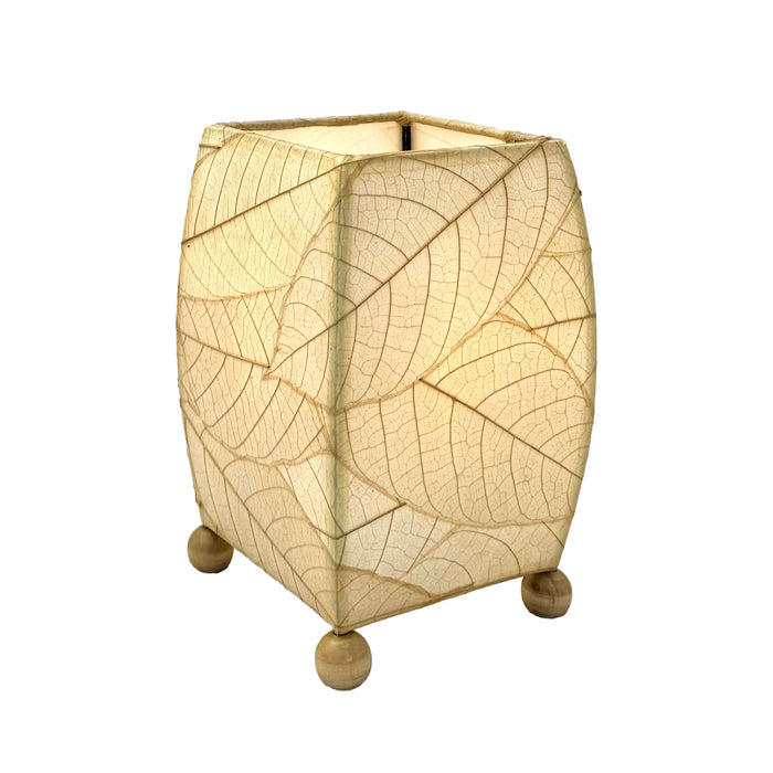 Square Cocoa Leaf Lamp