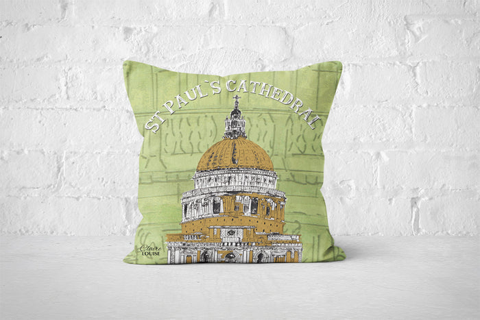 St Paul's Cathedral Urban Icons Cushion