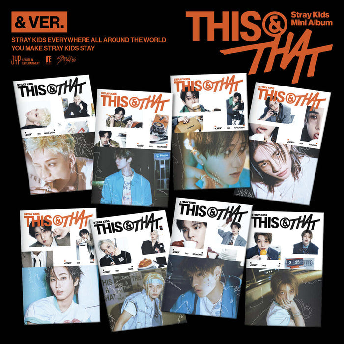 STRAY KIDS - THIS & THAT 10TH MINI ALBUM & VER SET - COKODIVE