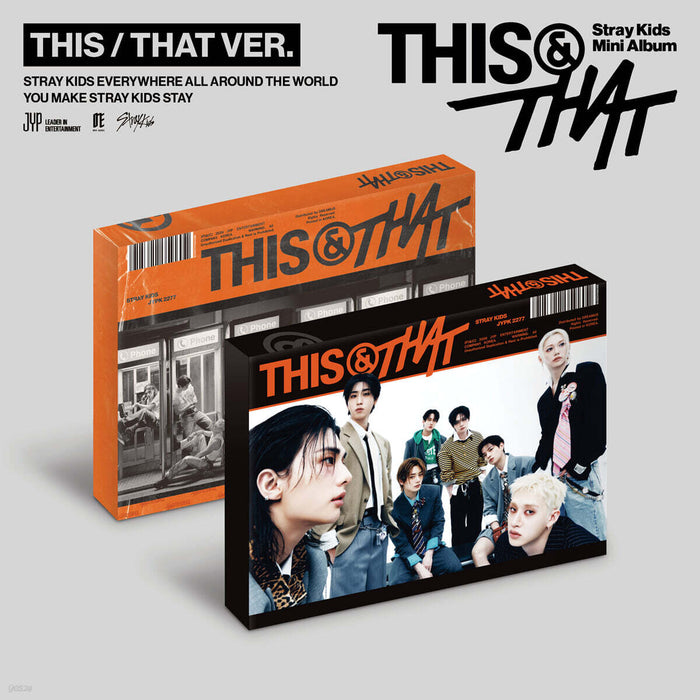 STRAY KIDS - THIS & THAT 10TH MINI ALBUM MUSIC KOREA GIFT STANDARD RANDOM - COKODIVE