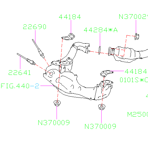 Subaru Front Oxygen Sensor 2013-2020 BRZ