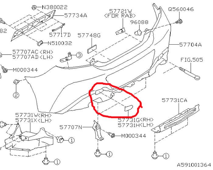 Subaru OEM Rear Tow Hook Cover 2022+ BRZ/GR86